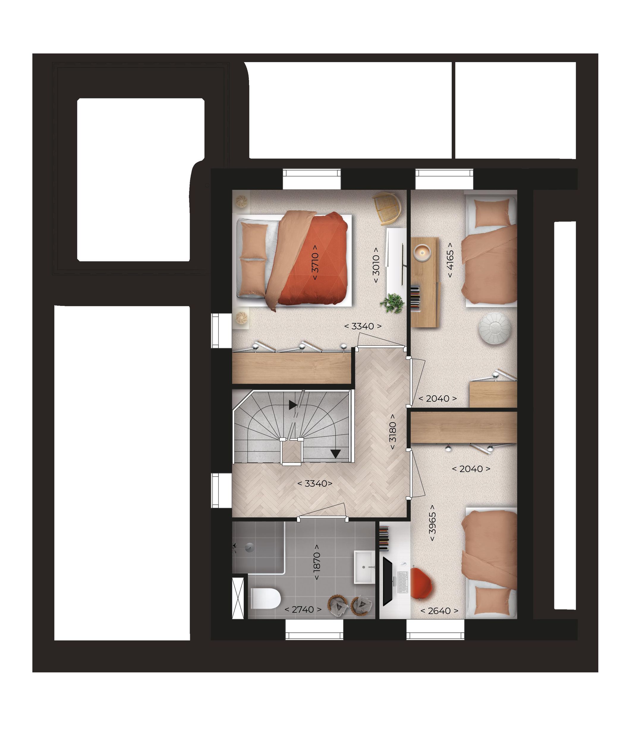 Foto 3 van type D Zaanse Krul (Bouwnr. 36)