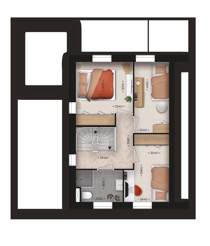 Photo 3 of type D Zaanse Krul (Bouwnr. 40)