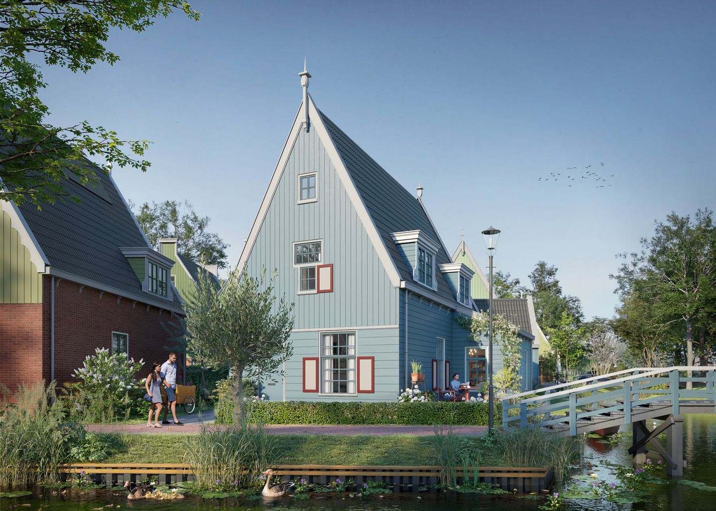 Foto 1 van type G Waterland (Bouwnr. 38)