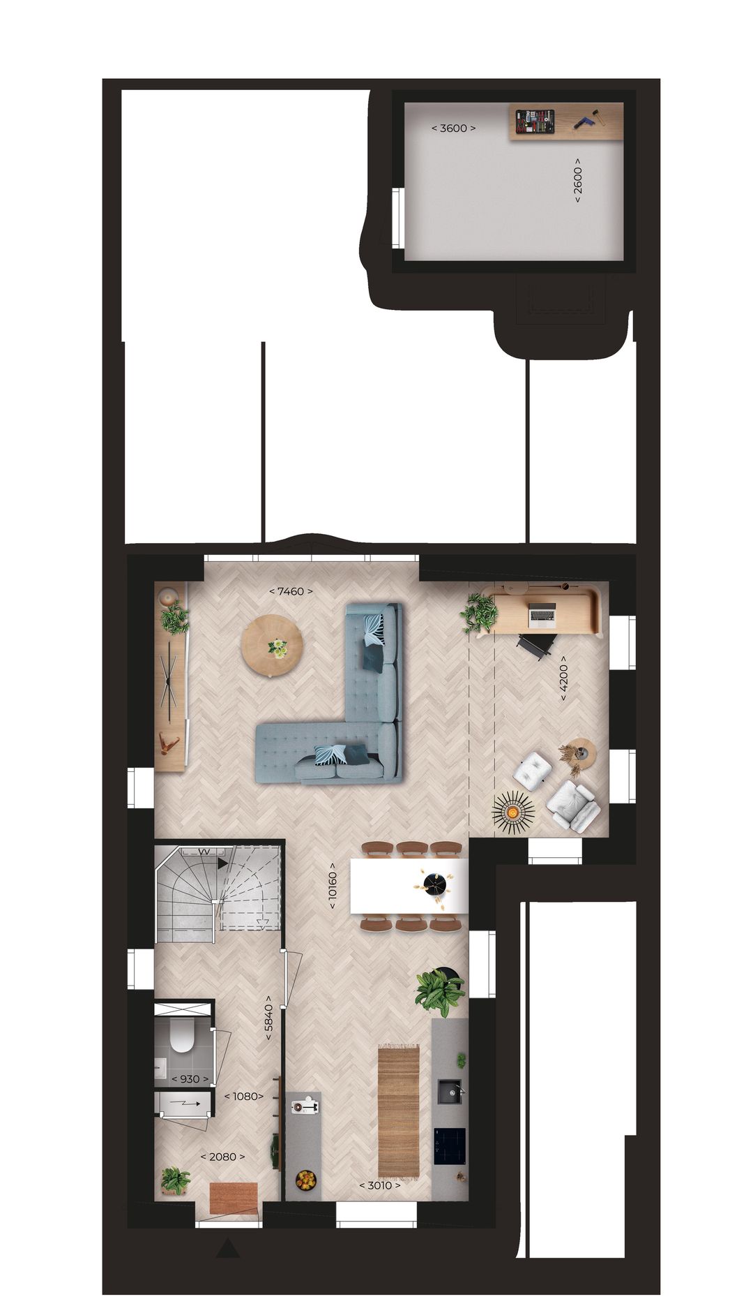 Foto 2 van type G Waterland (Bouwnr. 38)