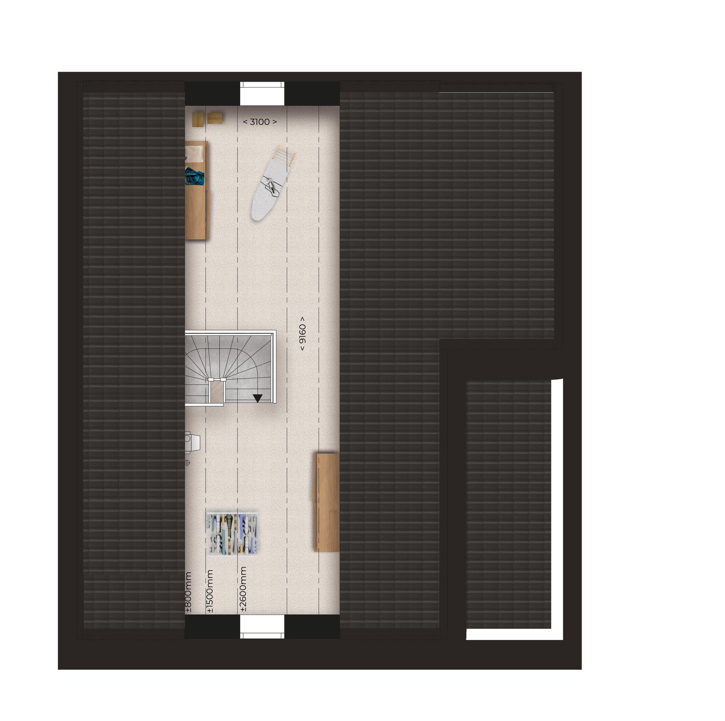 Foto 4 van type F Nieuwe Vaart (Bouwnr. 39)