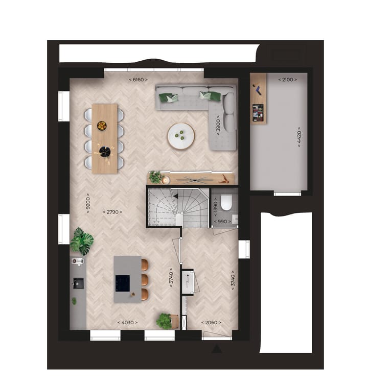 Photo 2 of type F' Nieuwe Sloot (Bouwnr. 37)