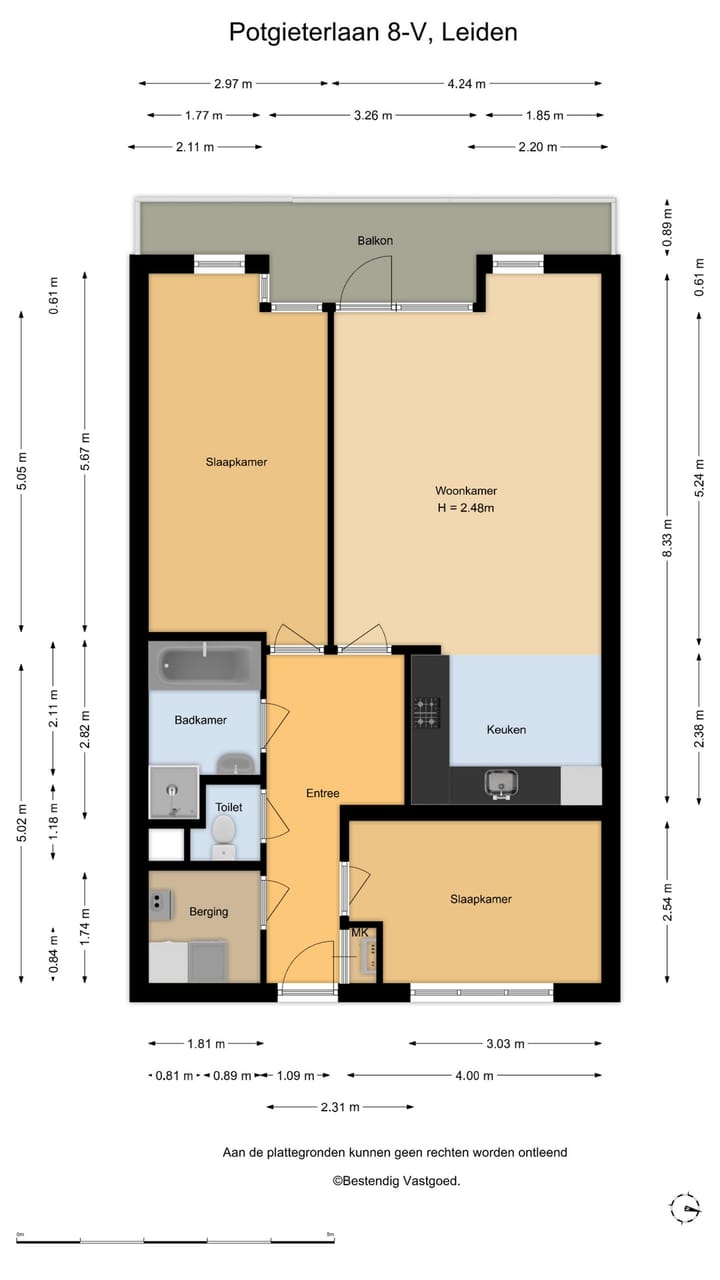 Foto 44 van Potgieterlaan 8-V