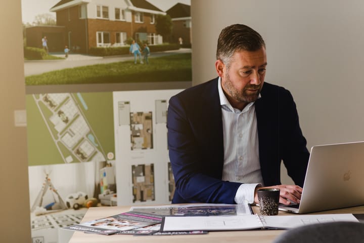 Een promotiefoto voor op kantoor