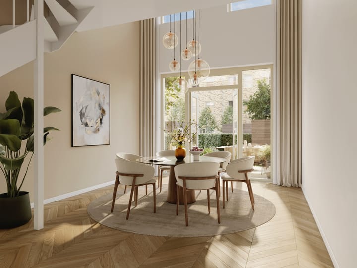 Foto 4 van Vierlaags herenhuis (Bouwnr. 4)