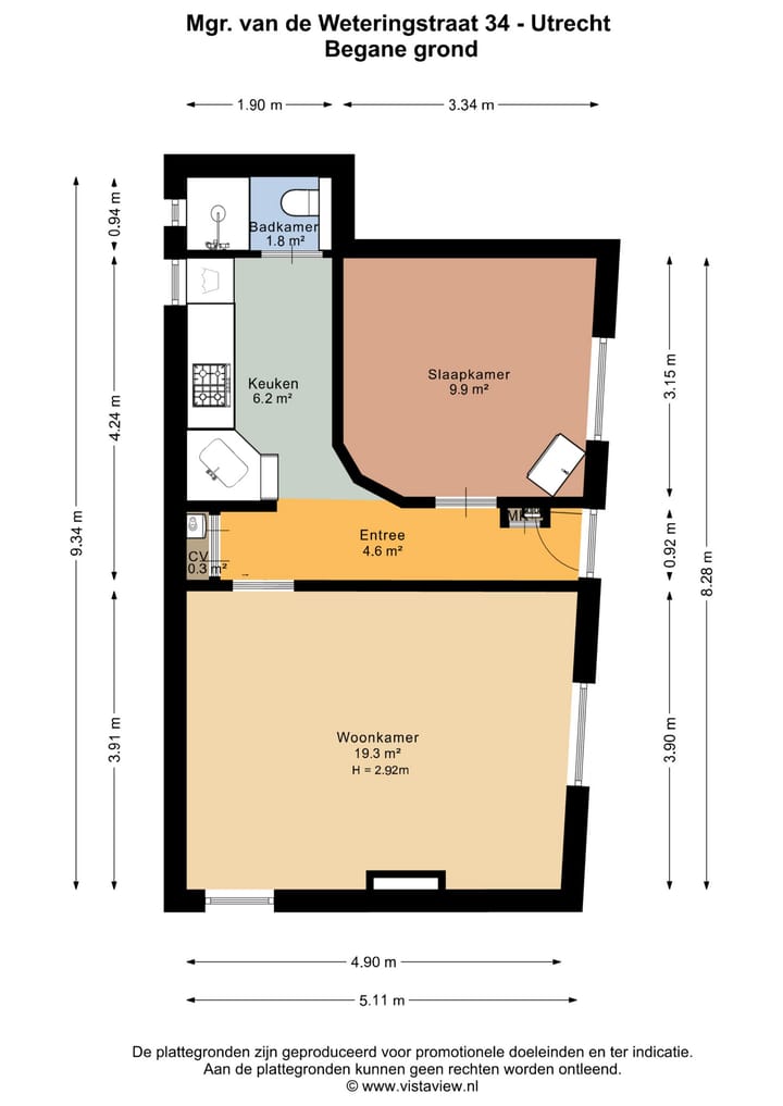 Foto 23 van Mgr. van de Weteringstraat 34