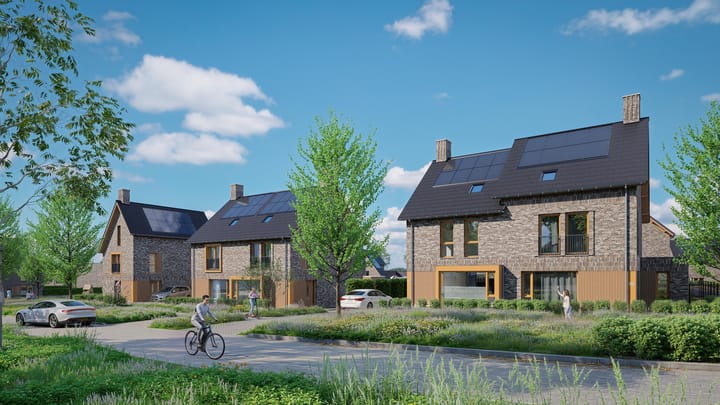 Foto van Het Dreijenzoom - twee-onder-een-kapwoningen 2-onder-1-kapwoning