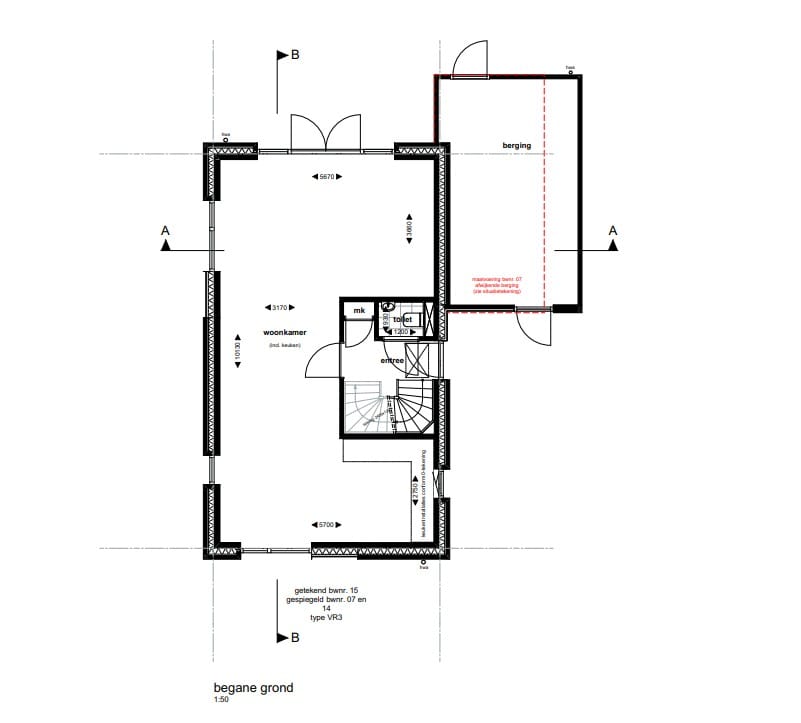Foto 4 van Het Dreijenveld - vrijstaande woningen (Bouwnr. 14)
