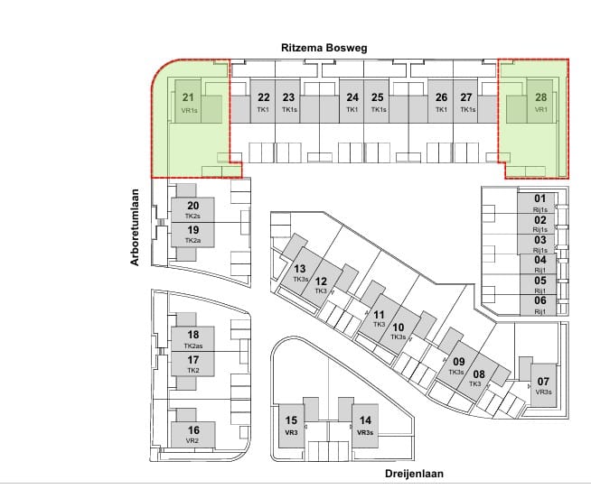 Foto 3 van Het Dreijenveld - vrijstaande woningen (Bouwnr. 21)
