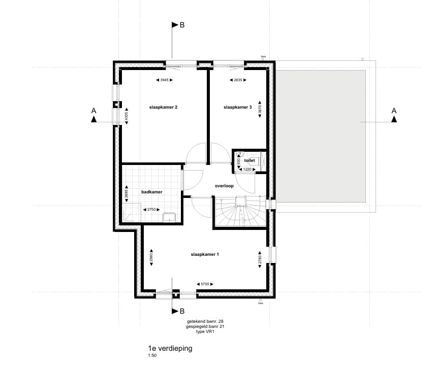 Foto 5 van Het Dreijenveld - vrijstaande woningen (Bouwnr. 21)