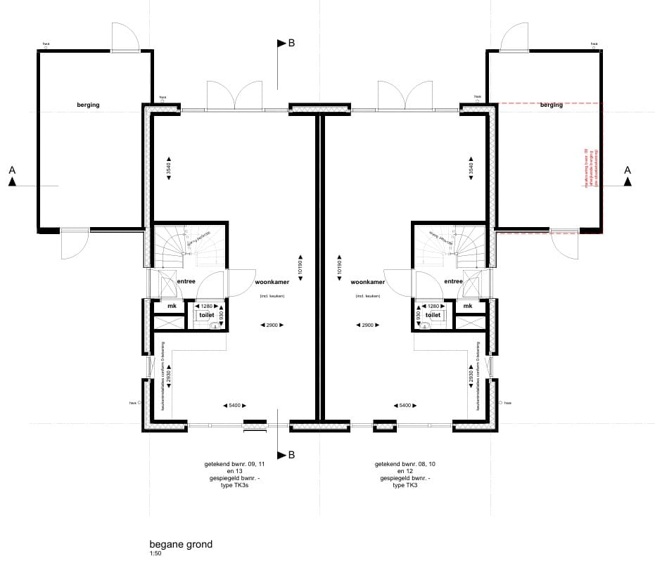 Foto 4 van Het Dreijenveld - twee-onder-een-kapwoning (Bouwnr. 13)