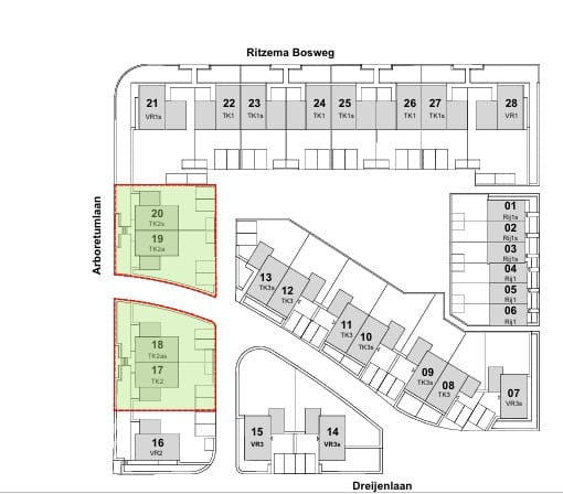 Foto 3 van Het Dreijenveld - twee-onder-een-kapwoning (Bouwnr. 19)