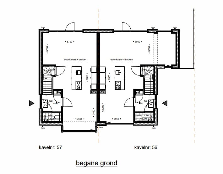 Photo 4 of Het Dreijenzoom - twee-onder-een-kapwoning (Bouwnr. 56)