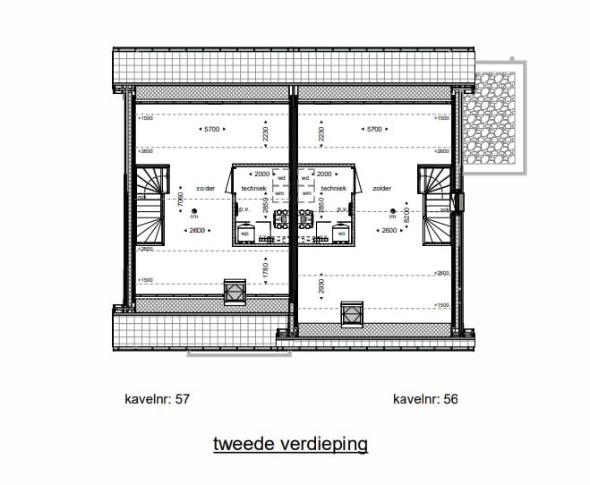 Foto 6 van Het Dreijenzoom - twee-onder-een-kapwoning (Bouwnr. 56)