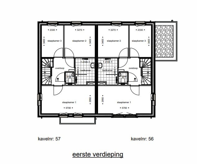 Foto 5 van Het Dreijenzoom - twee-onder-een-kapwoning (Bouwnr. 57)