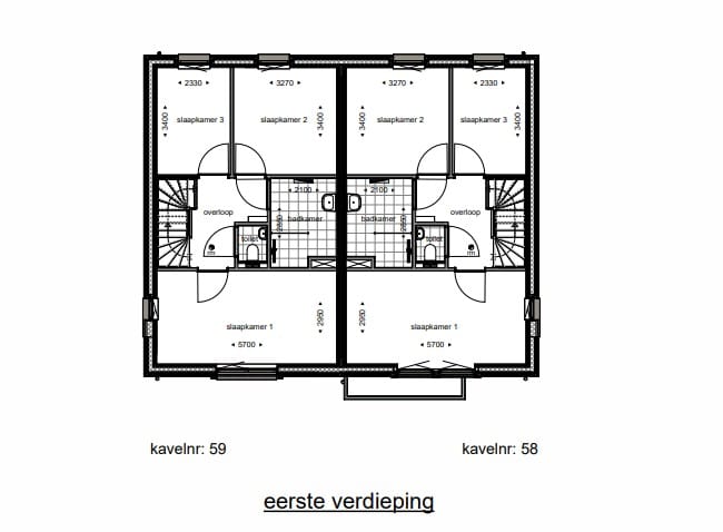 Foto 5 van Het Dreijenzoom - twee-onder-een-kapwoning (Bouwnr. 59)