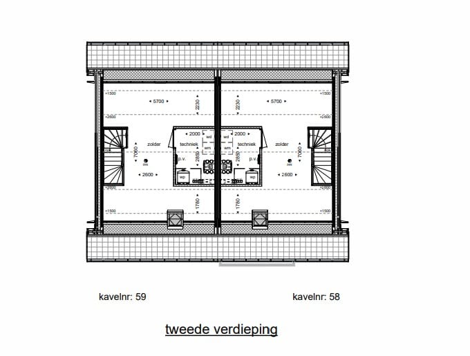 Foto 6 van Het Dreijenzoom - twee-onder-een-kapwoning (Bouwnr. 59)