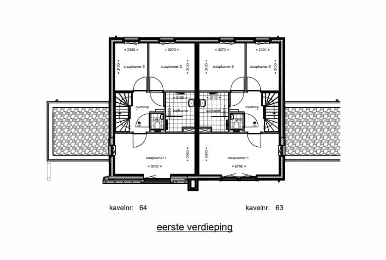 Foto 5 van Het Dreijenzoom - twee-onder-een-kapwoning (Bouwnr. 63)