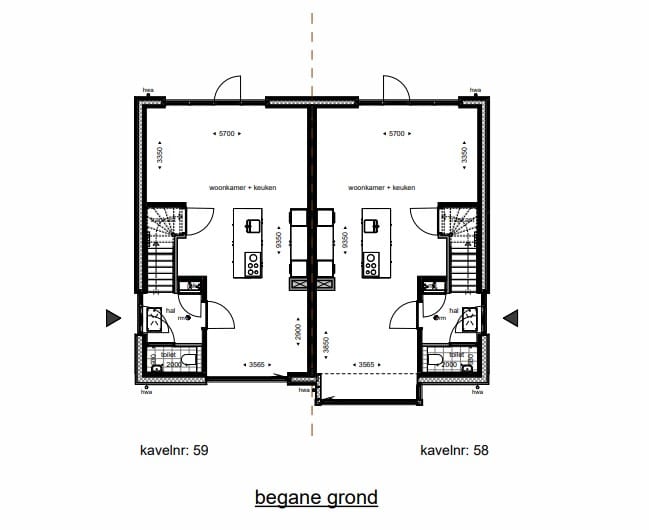 Foto 4 van Het Dreijenzoom - twee-onder-een-kapwoning (Bouwnr. 58)