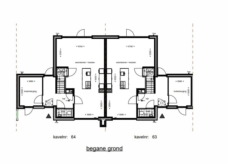 Foto 4 van Het Dreijenzoom - twee-onder-een-kapwoning (Bouwnr. 64)