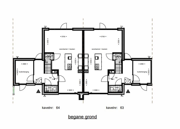 Foto 4 van Het Dreijenzoom - twee-onder-een-kapwoning (Bouwnr. 64)