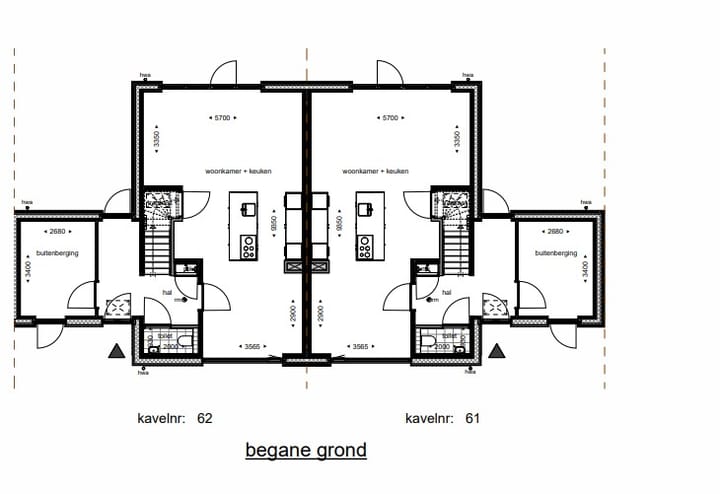 Foto 4 van Het Dreijenzoom - twee-onder-een-kapwoning (Bouwnr. 61)