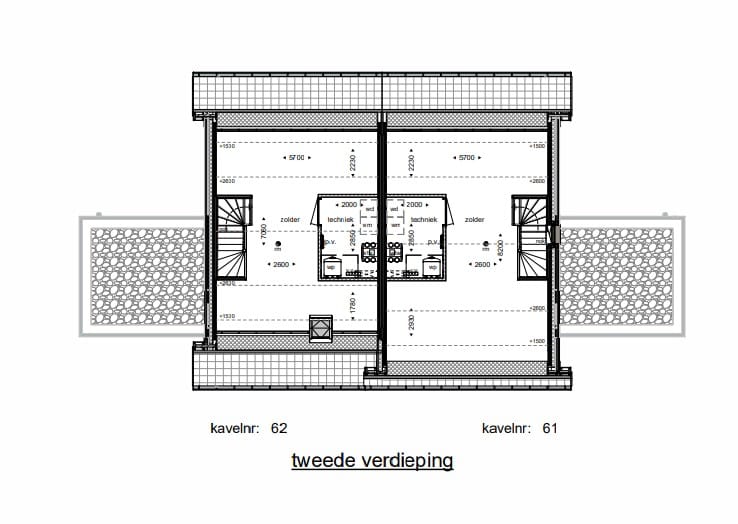 Foto 6 van Het Dreijenzoom - twee-onder-een-kapwoning (Bouwnr. 62)