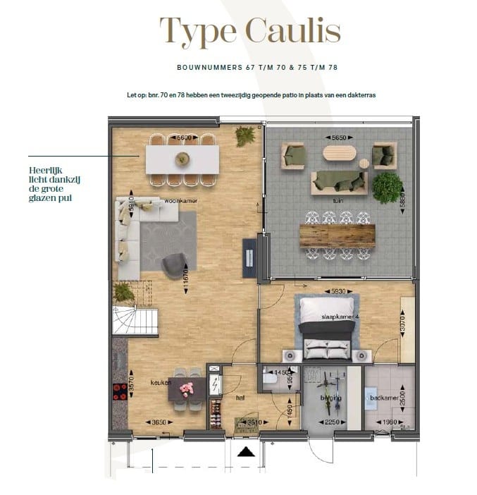 Foto 9 van De Dreijenhof - basis en hoek (Bouwnr. 69)