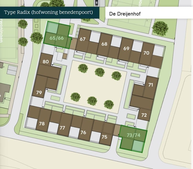 Photo 6 of Het Dreijenhof - benedenpoort (Bouwnr. 73)