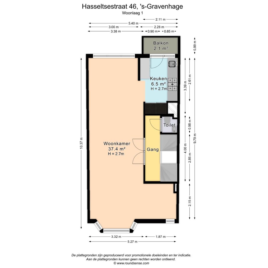 Foto 22 van Hasseltsestraat 46