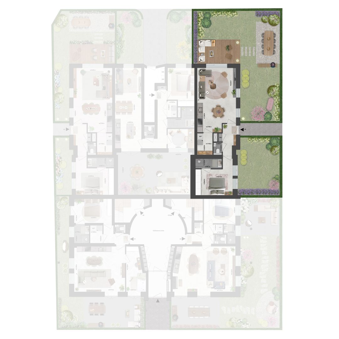 Foto 7 van 5 | 2 kmr app | Stadshoeve Lievendaal (Bouwnr. 5)