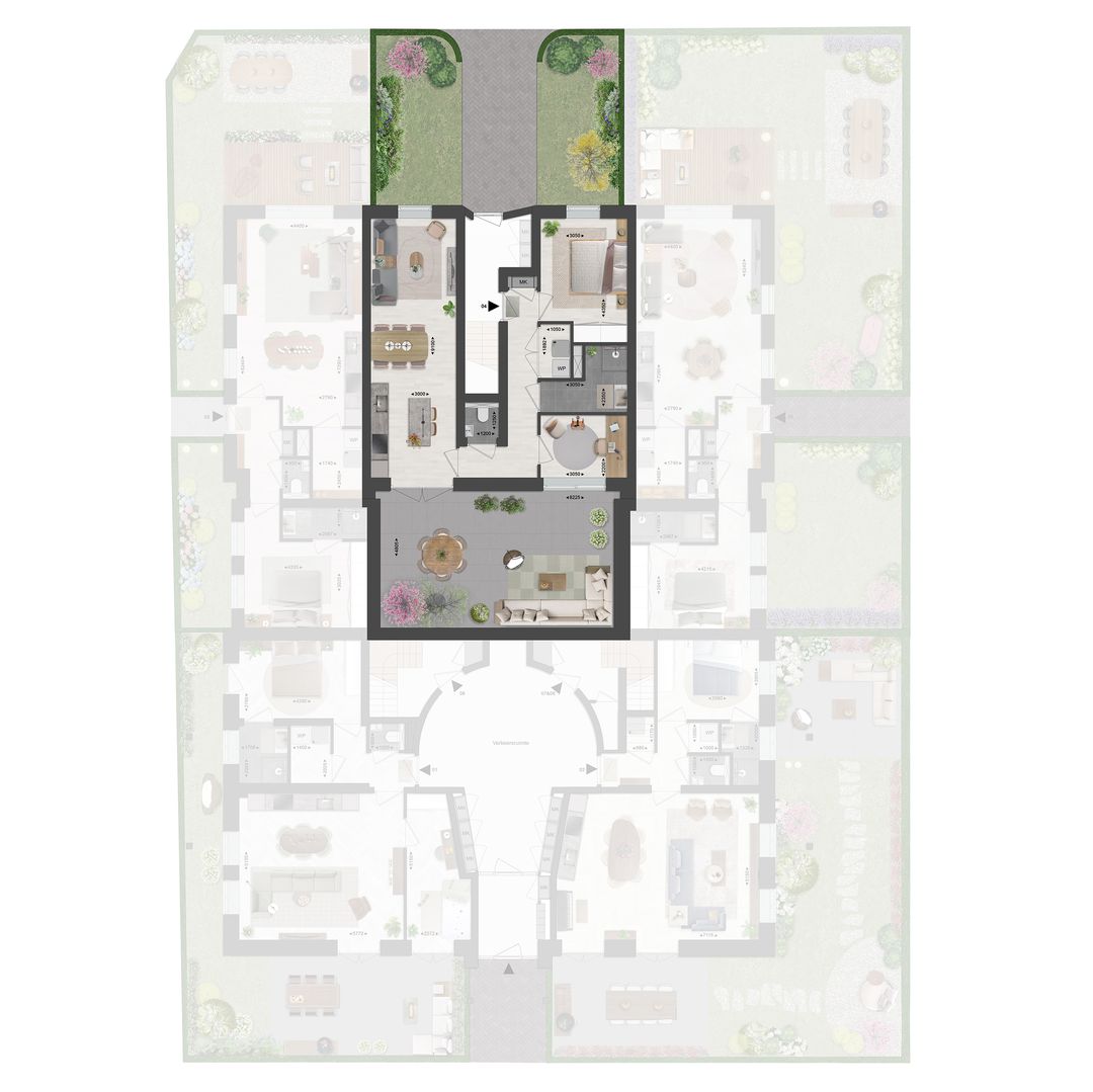 Foto 7 van 4 | 3 kmr app | Stadshoeve Lievendaal (Bouwnr. 4)