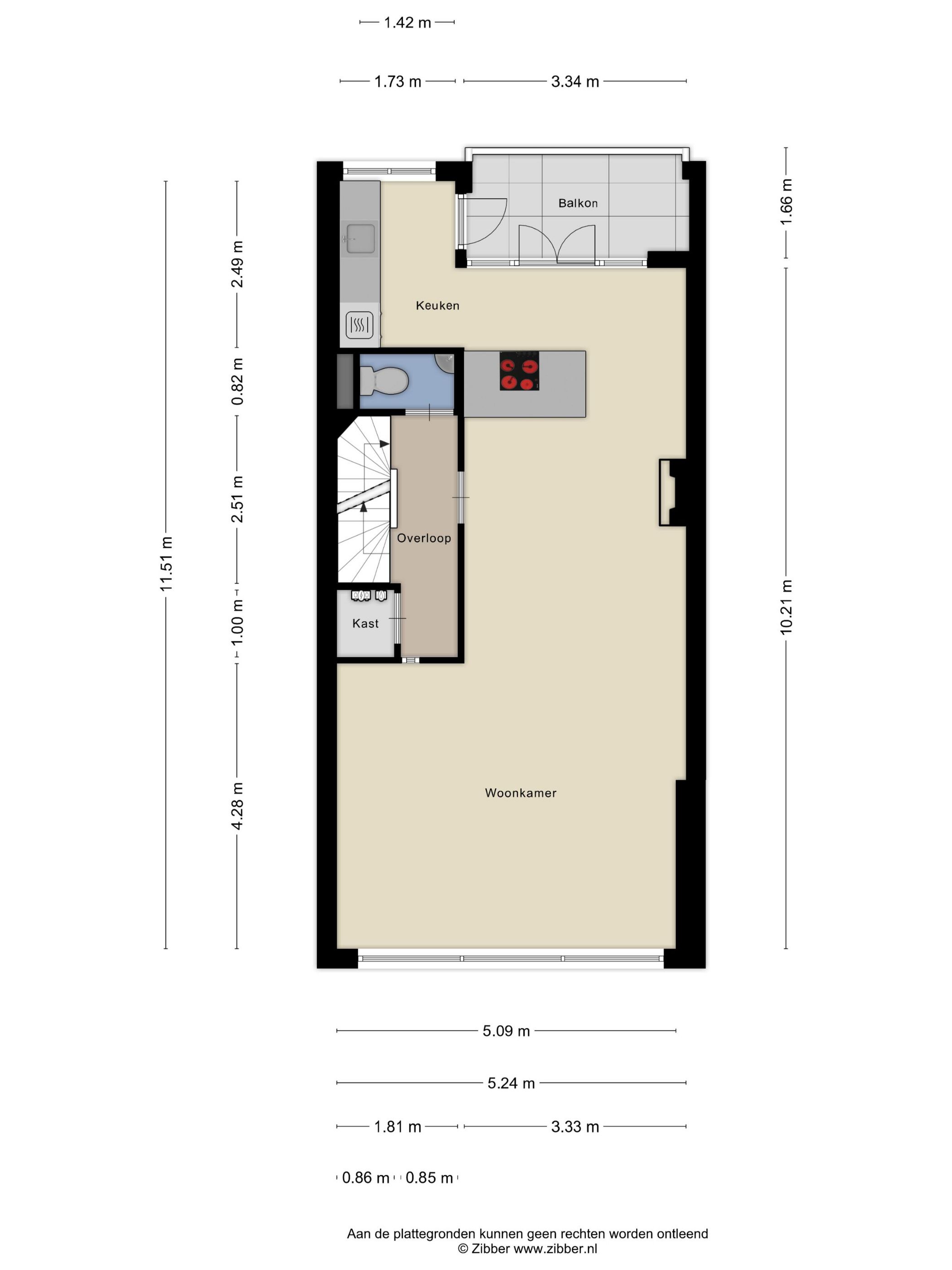 Foto 42 van Voornsevliet 3-C