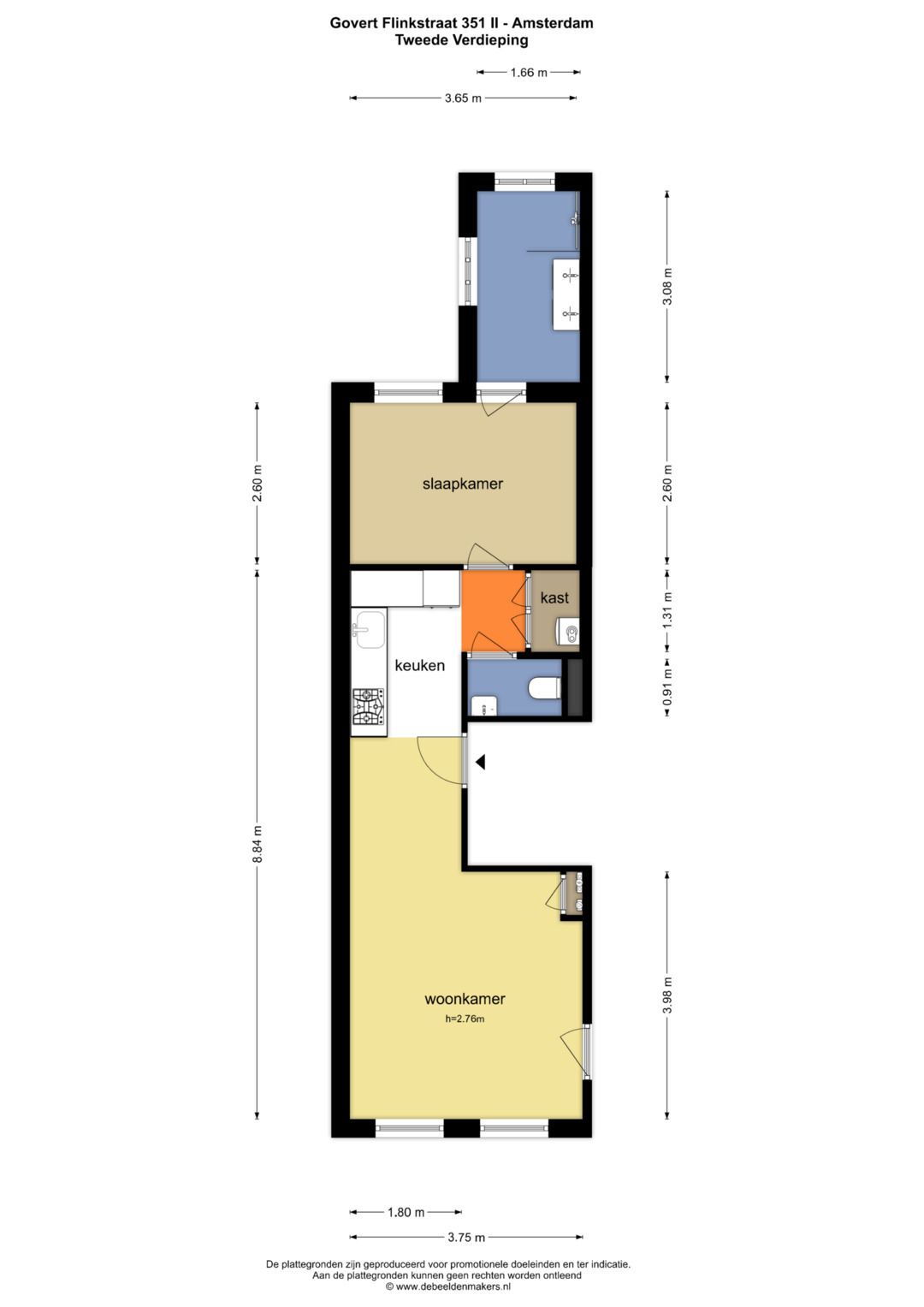 Foto 16 van Govert Flinckstraat 351-2