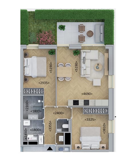 Hoekappartement thumbnail