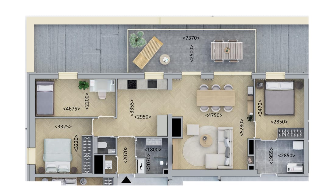 Foto 1 van Penthouse (Bouwnr. D4.1)