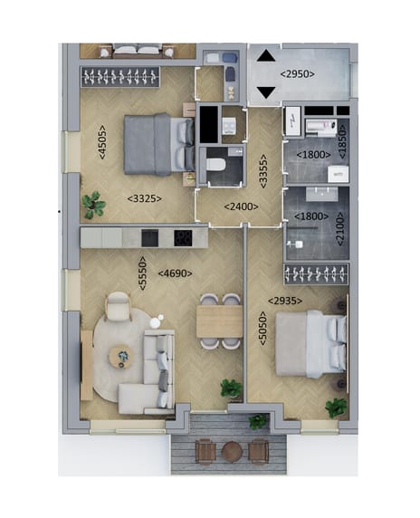 Hoekappartement thumbnail