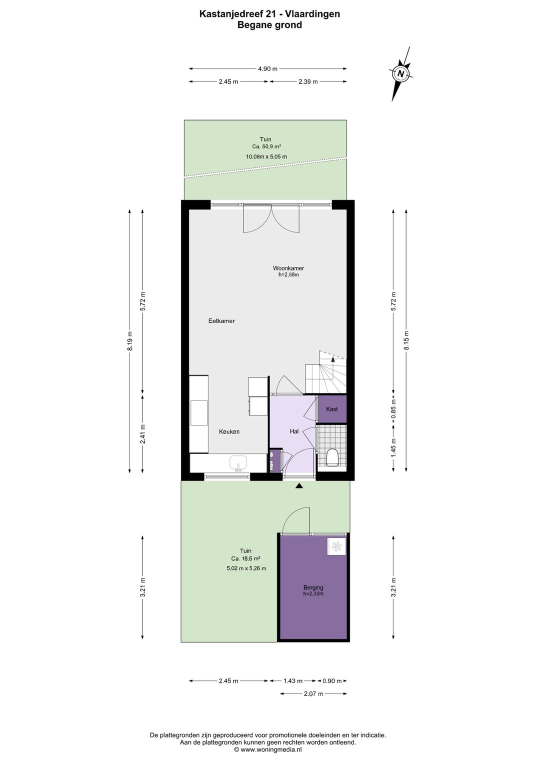 Modern 5-Room Terraced House in Drevenbuurt on Own Land — 55