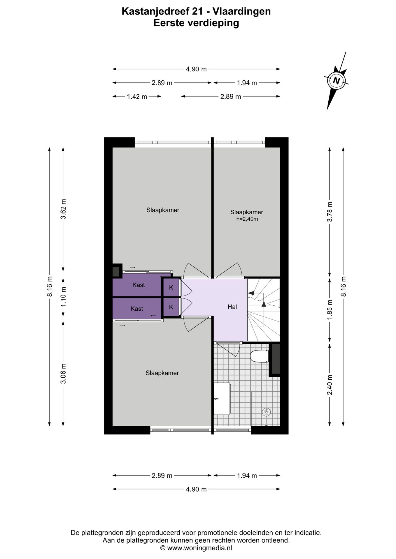 Modern 5-Room Terraced House in Drevenbuurt on Own Land — 57