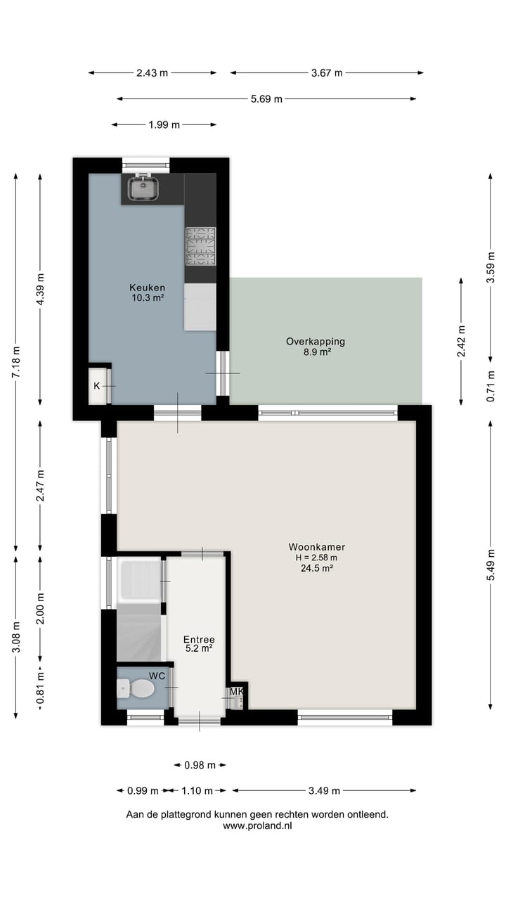 Affordable Starter Home with Garage, Deep South-Facing Backyard and Canopy — 78