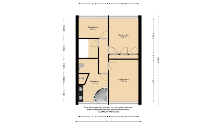 Spacious semi-detached home with energy label A in quiet village setting — 110