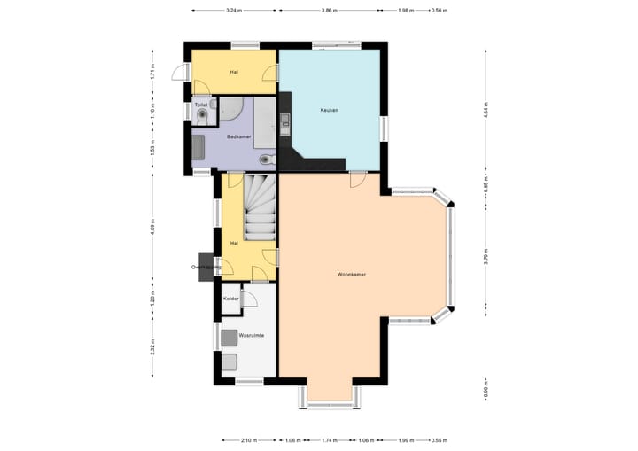 Spacious detached home with canal views and large garden in Klazienaveen-Noord — 96