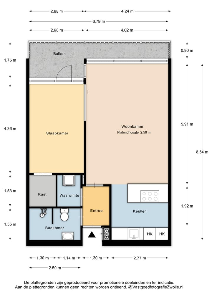 Apartment with panoramic water view in Zwolle — 60