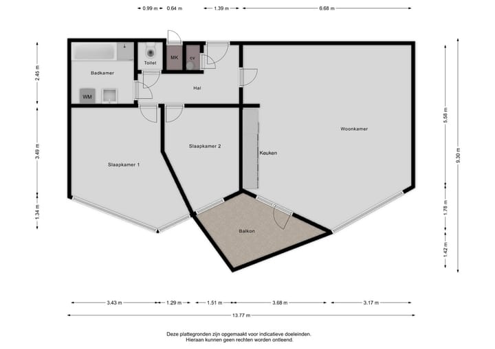 12th Floor Apartment with Panoramic Westerschelde View in Terneuzen — 54