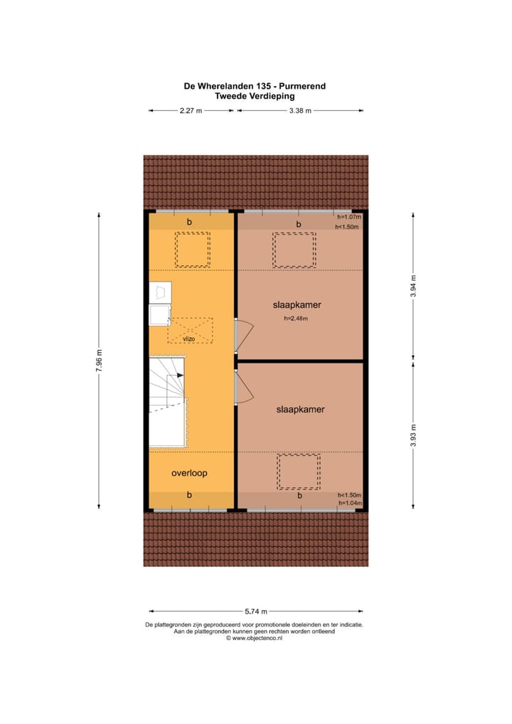 Spacious 5-Bedroom Terraced House with Glass Conservatory in Klein Where, Purmerend — 93