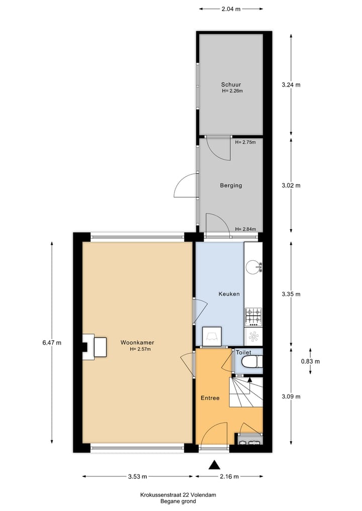 Well-maintained terraced house in child-friendly Volendam-Bloemenbuurt — 50