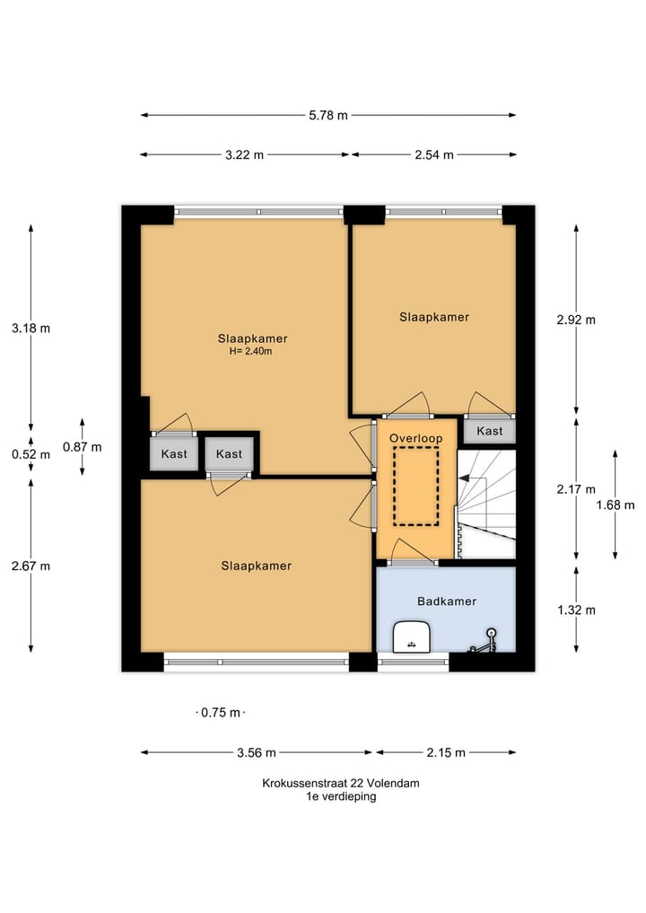Well-maintained terraced house in child-friendly Volendam-Bloemenbuurt — 52