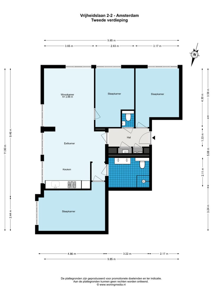 Phenomenal Amstel View Apartment in Rivierenbuurt — 31