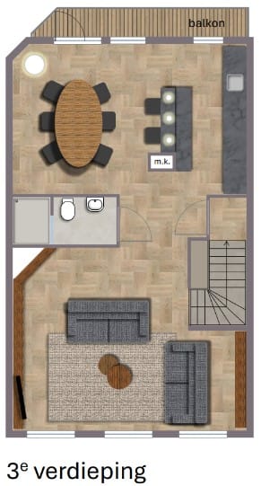 Foto 41 van Ten Katestraat 5-3