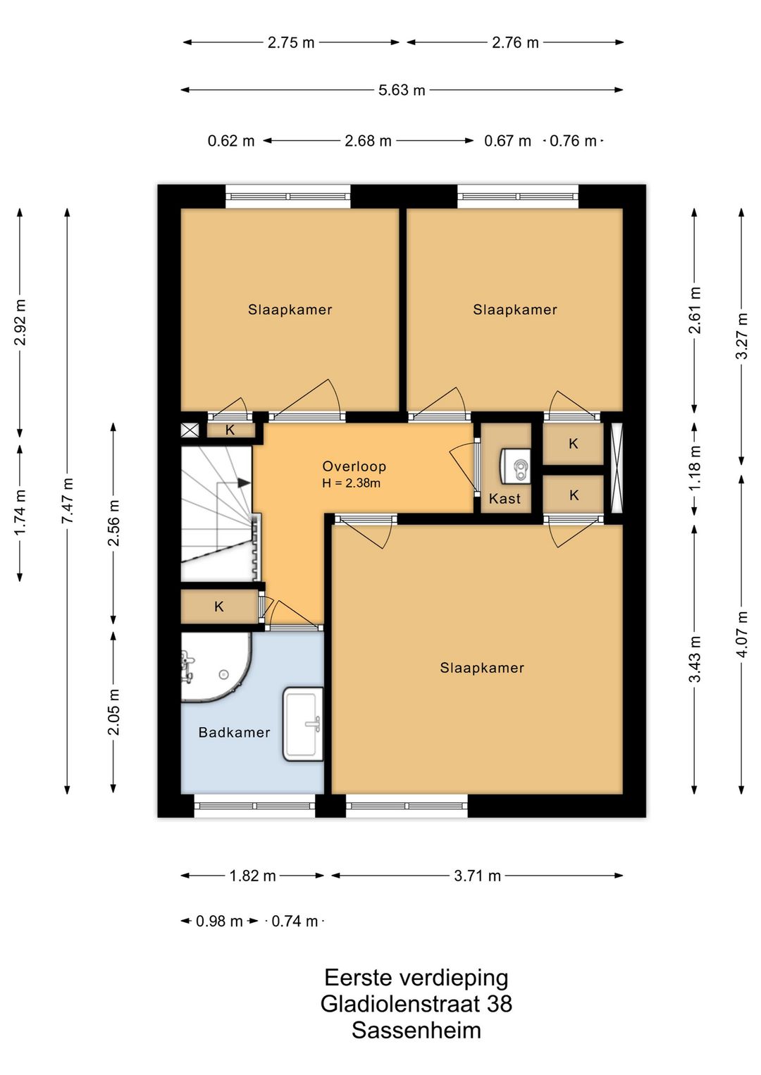 Foto 32 van Gladiolenstraat 38